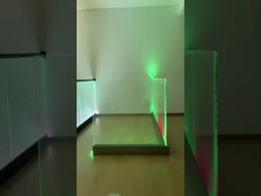 6063-T5 Aluminiowy kanał U do szklanych balustrad z światłami LED